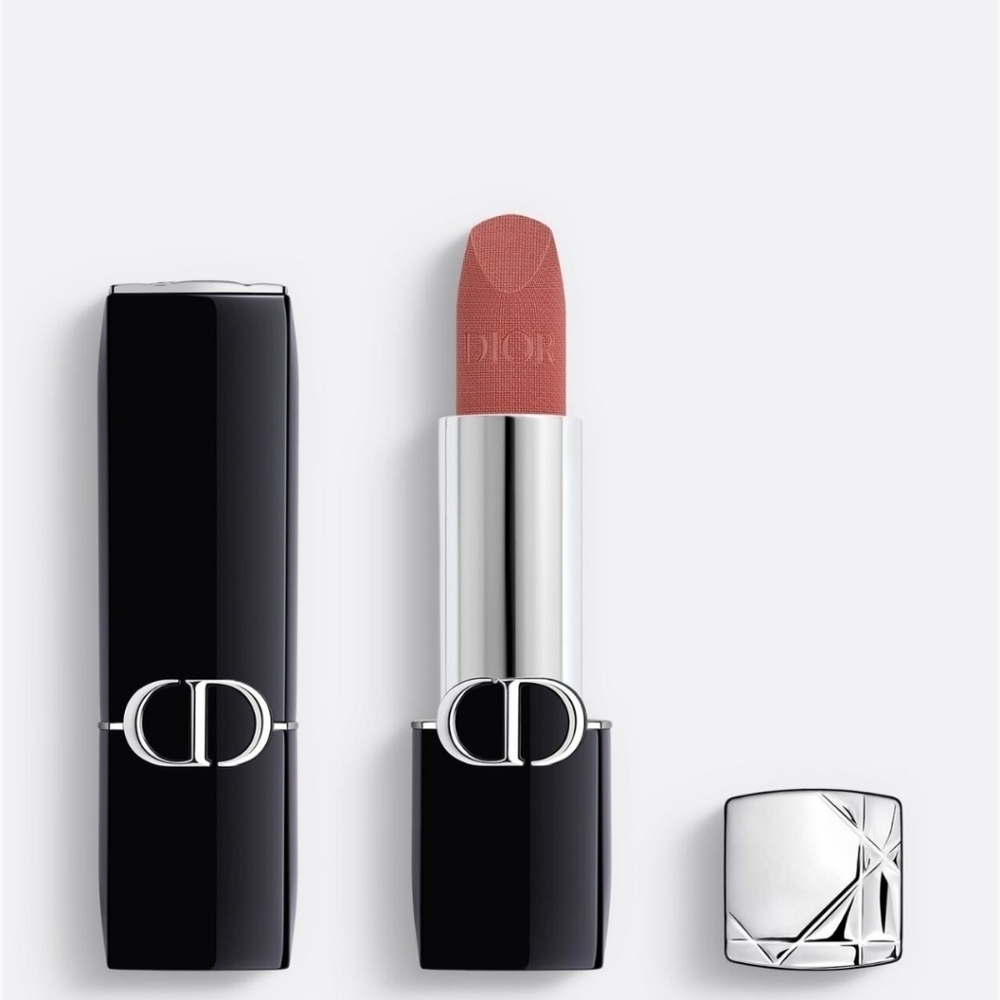 Dior Rouge Dior Velvet Finish Lipstick: Souffle de Rose (360), New